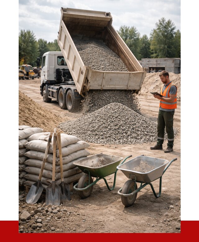Доставка нерудных материалов в Красноярске от 1219 руб. | ПРОНЕРУДКрс