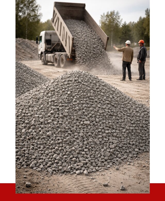 Гранитный щебень фракция 0-5 в Красноярске от 2946 руб ПРОНЕРУДКрс