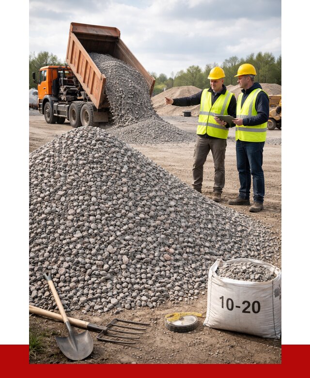 Гранитный щебень фракция 10-20 в Красноярске от 4267 руб.|ПРОНЕРУДКрс