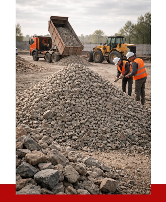 Гранитный щебень фракция 40-70 в Красноярске от 2540 руб ПРОНЕРУДКрс