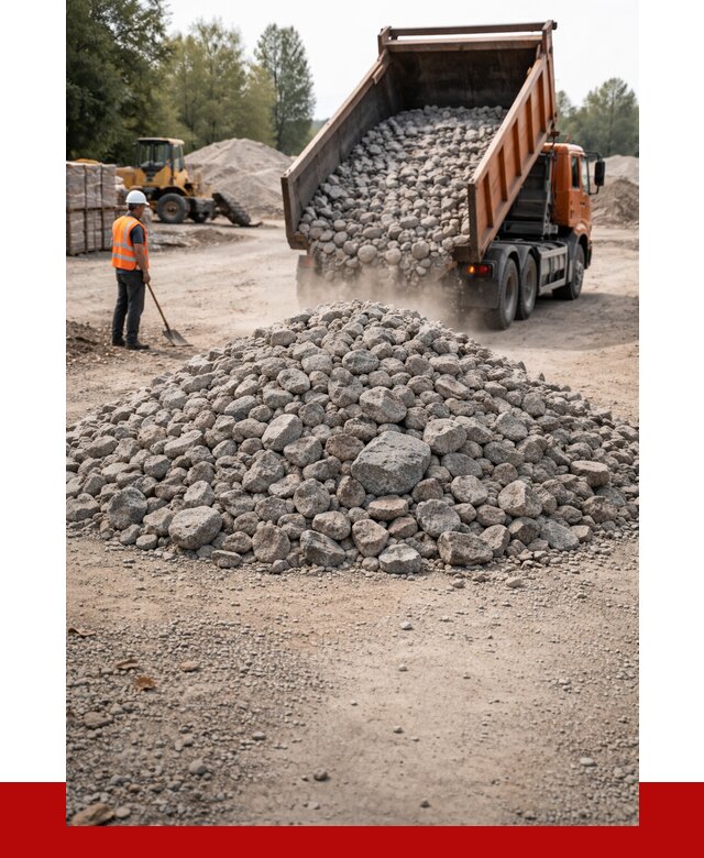 Гранитный щебень фракция 70-150 в Красноярске от 1676 | ПРОНЕРУДКрс