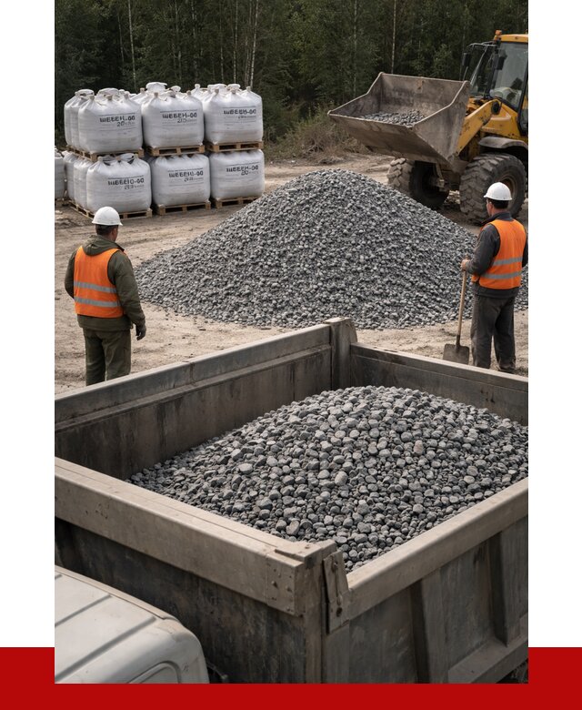 Щебень габбро диабаз 20-40 в Красноярске от 3454 руб. | ПРОНЕРУДКрс