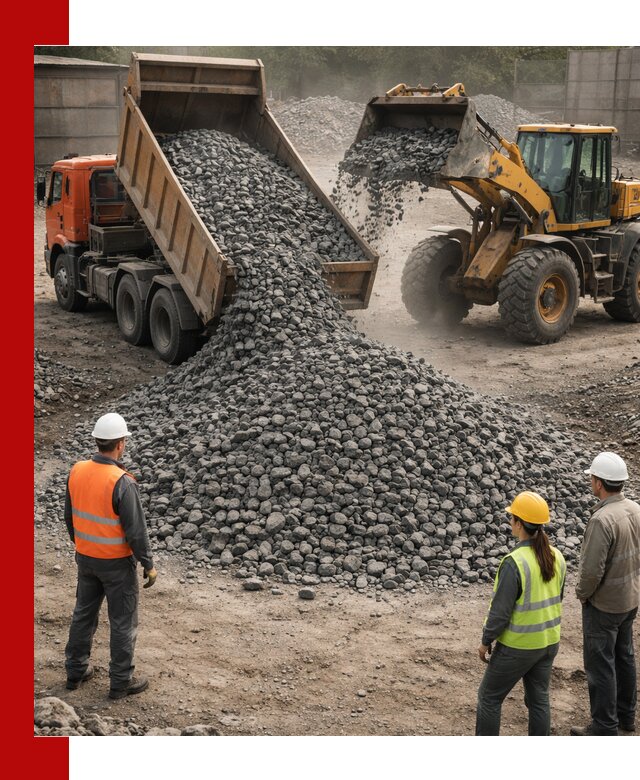 Щебень габбро-диабаз фракция 40–70 доставка в Красноярске