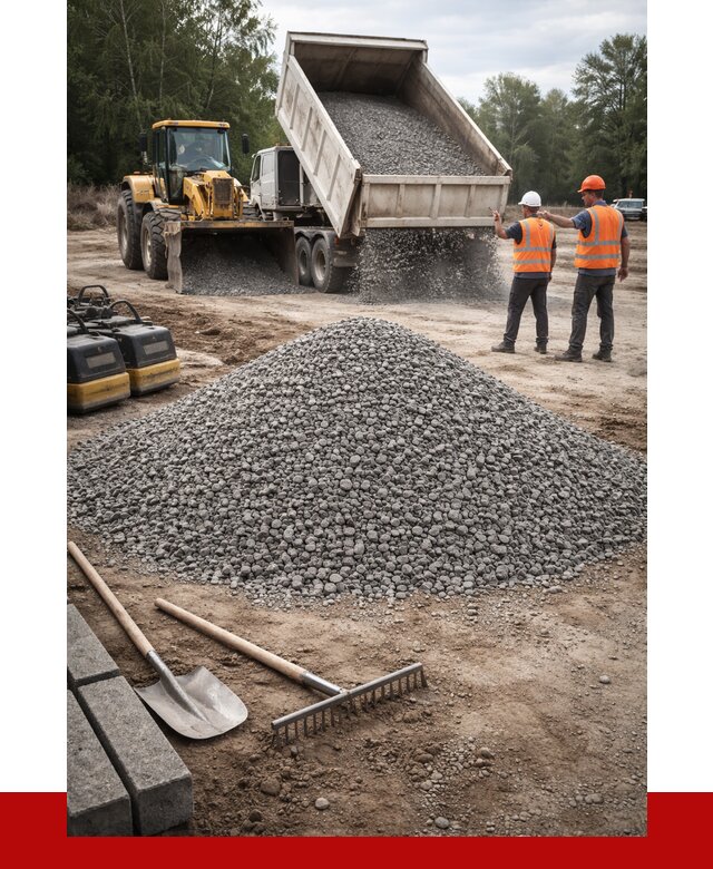 Гравийный щебень купить в Красноярске от 2235 р. ПРОНЕРУДКрс