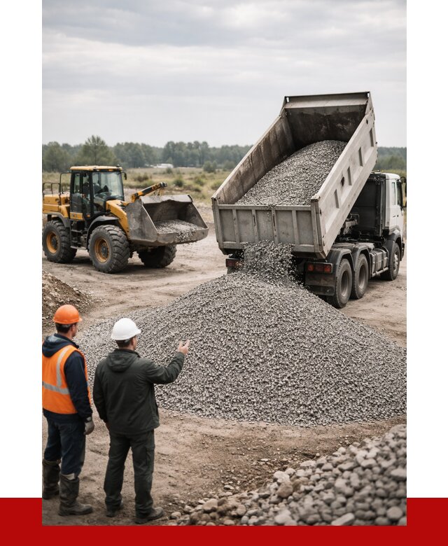 гравийный щебень фракция 3-10 в Красноярске от 3251 р. ПРОНЕРУДКрс