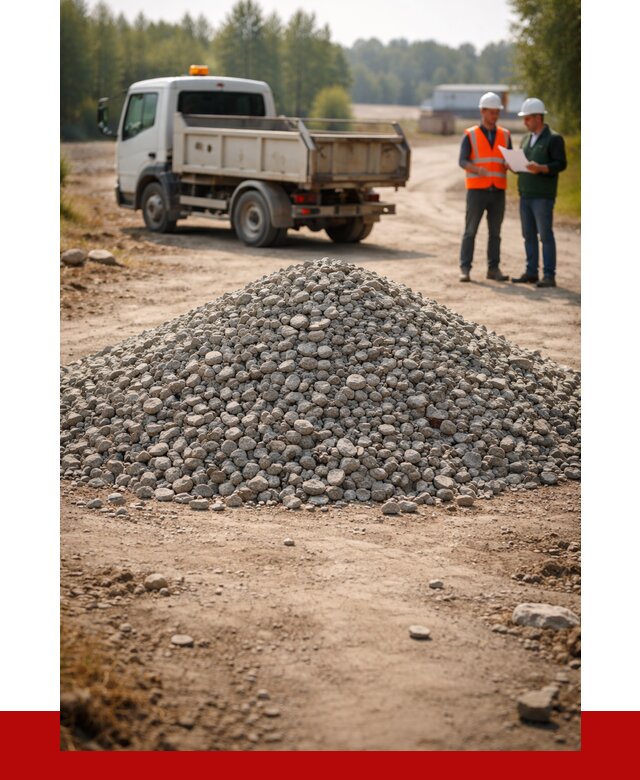 Гравийный щебень фракция 20-40 в Красноярске от 1219 р. | ПРОНЕРУДКрс