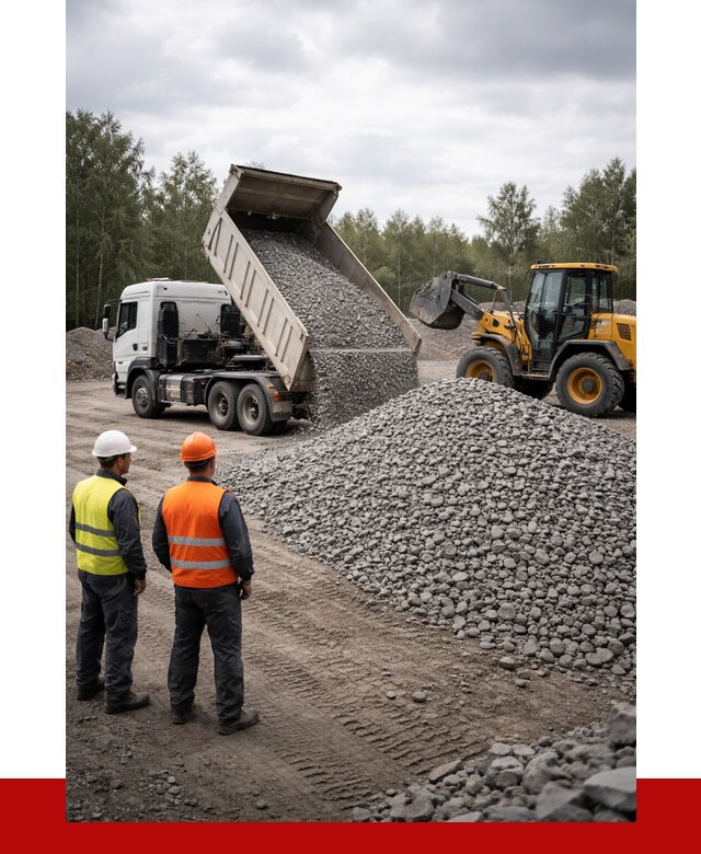 Гравийный щебень фракция 40-70 в Красноярске от 9652р | ПРОНЕРУДКрс