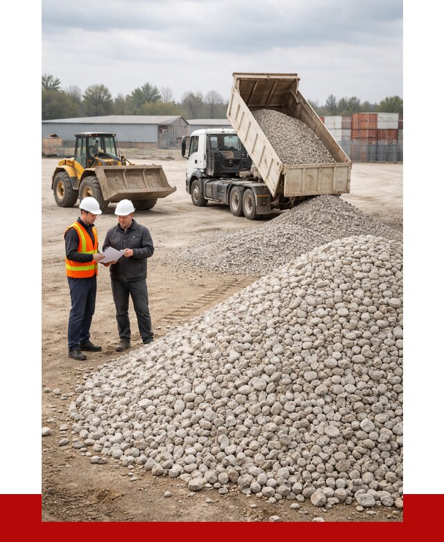 Известняковый щебень в Красноярске от 1422 р. доставка | ПРОНЕРУДКрс
