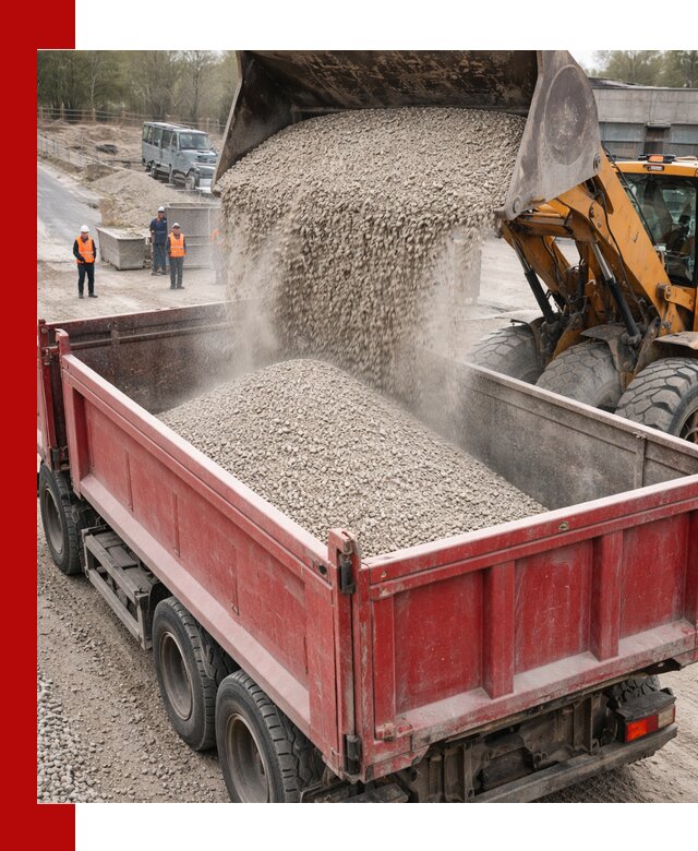 Купить известняковый щебень фракции 0-5 с доставкой в Красноярске