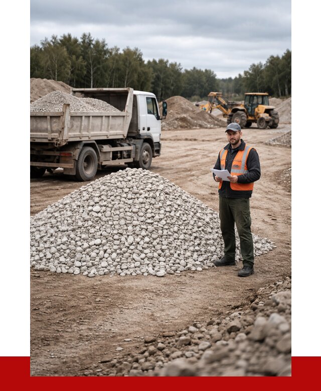 Доломитовый щебень в Красноярске купить от 2235 р., ПРОНЕРУДКрс