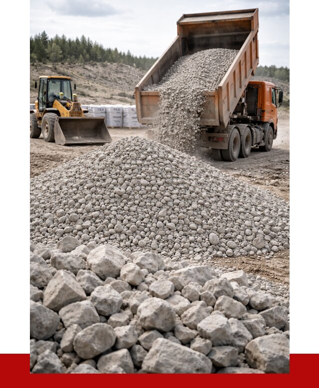 Доломитовый щебень фр. 20-40 в Красноярске от 4267 р. | ПРОНЕРУДКрс
