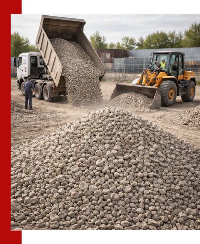 Доломитовый щебень фракции 20–41 с доставкой в Красноярске