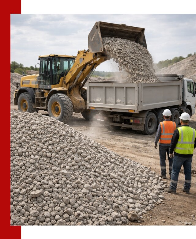 Доломитовый щебень фракция 40–71 доставка и продажа в Красноярске