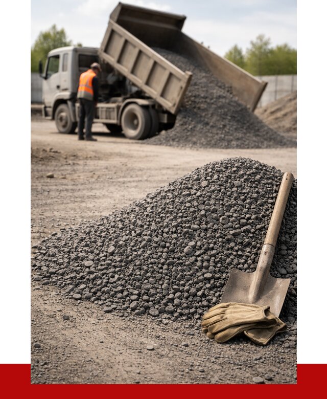 Шлаковый щебень фракция 5-20 в Красноярске от 1829 р. ПРОНЕРУДКрс