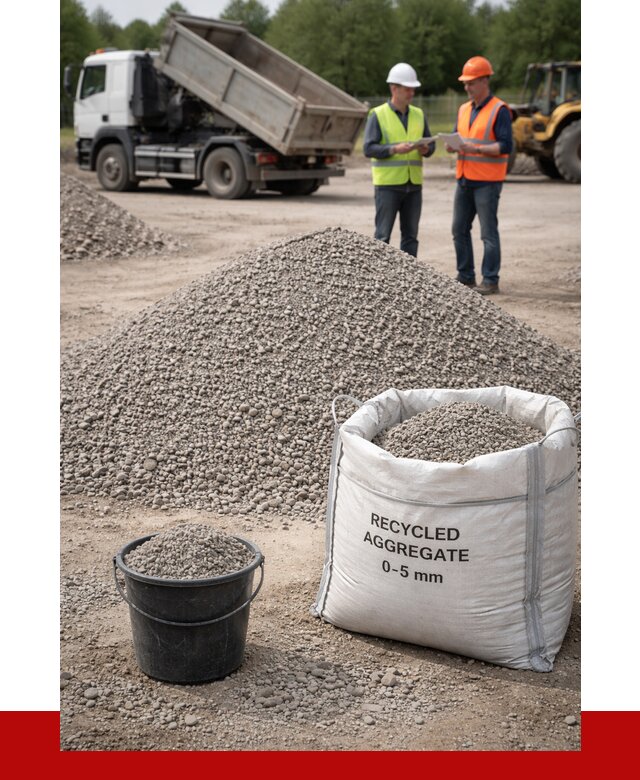 Вторичный щебень фракция 0-5 в Красноярске от 1626 р. ПРОНЕРУДКрс