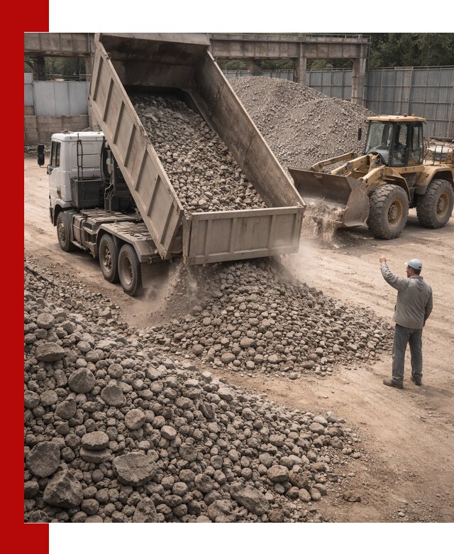 Вторичный щебень фракция 20-40 с доставкой в Красноярске