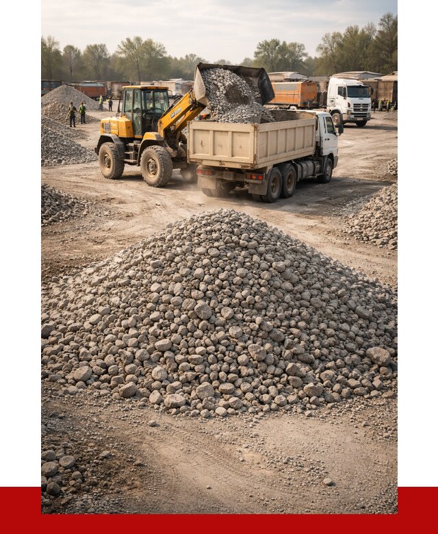 Вторичный щебень фракция 40-70 в Красноярске от 1768 р, ПРОНЕРУДКрс