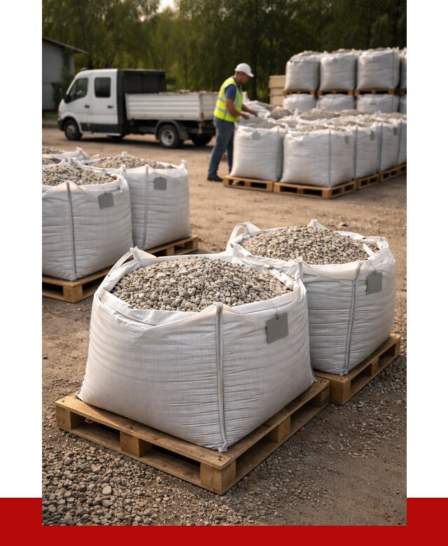 Щебень в мешках с доставкой в Красноярске от 4267 р. | ПРОНЕРУДКрс