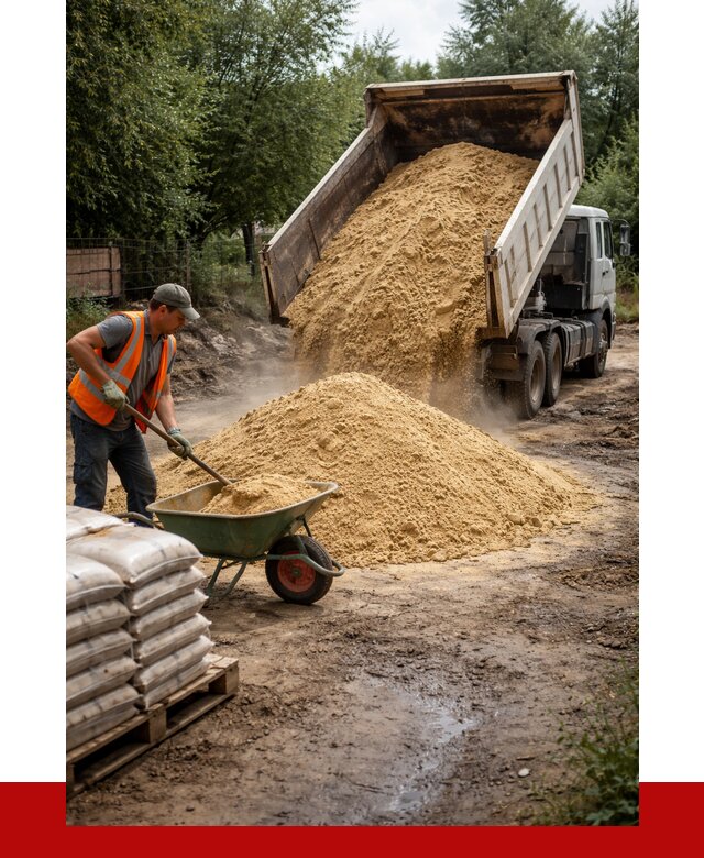 Купить песок с доставкой в Красноярске от 1829 р. | ПРОНЕРУДКрс