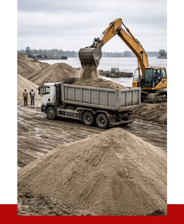 Купить речной песок навалом в Красноярске от 1829 р., ПРОНЕРУДКрс