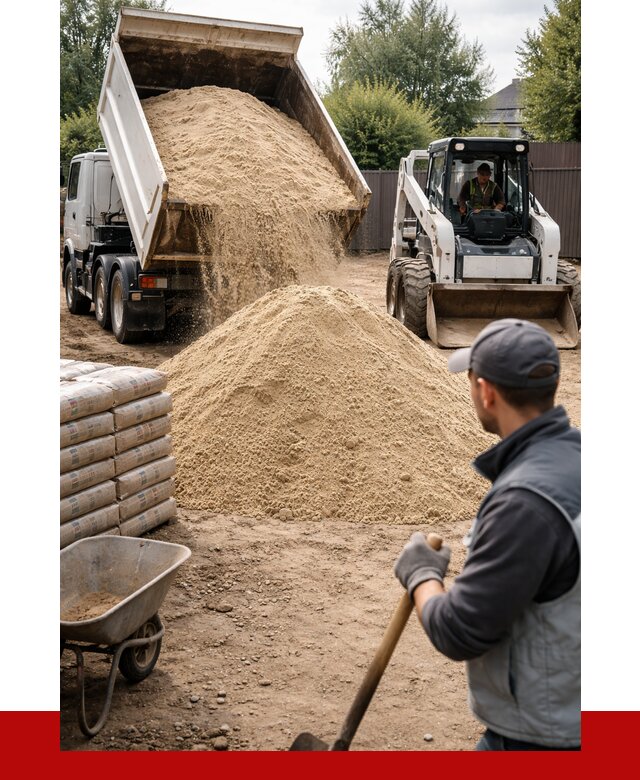 Мытый речной песок с доставкой в Красноярске от 1473 р. | ПРОНЕРУДКрс