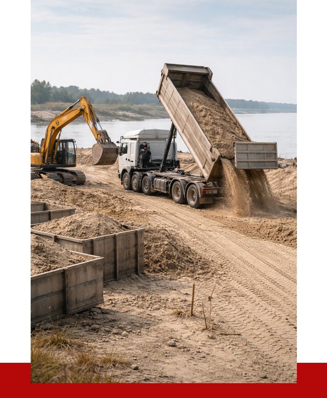 Купить намывной песок в Красноярске от 1524 р., ПРОНЕРУДКрс