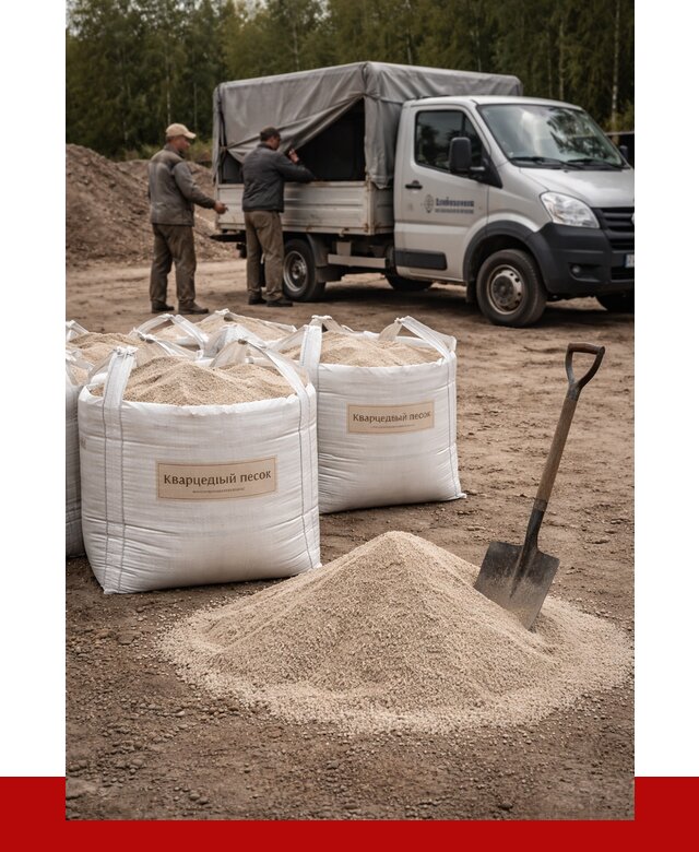 Кварцевый песок для пескоструя в Красноярске от 4572 р. | ПРОНЕРУДКрс