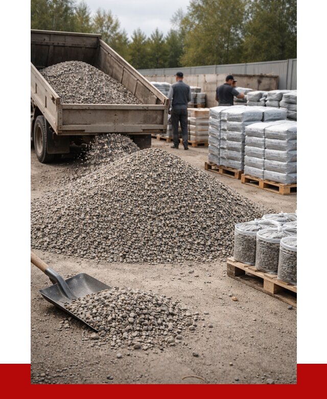Гравий фракция 5-20 в Красноярске купить от 2337 р. ПРОНЕРУДКрс