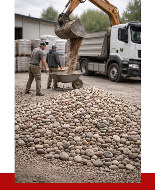 Галька декоративная в Красноярске от 3251 р. за куб | ПРОНЕРУДКрс