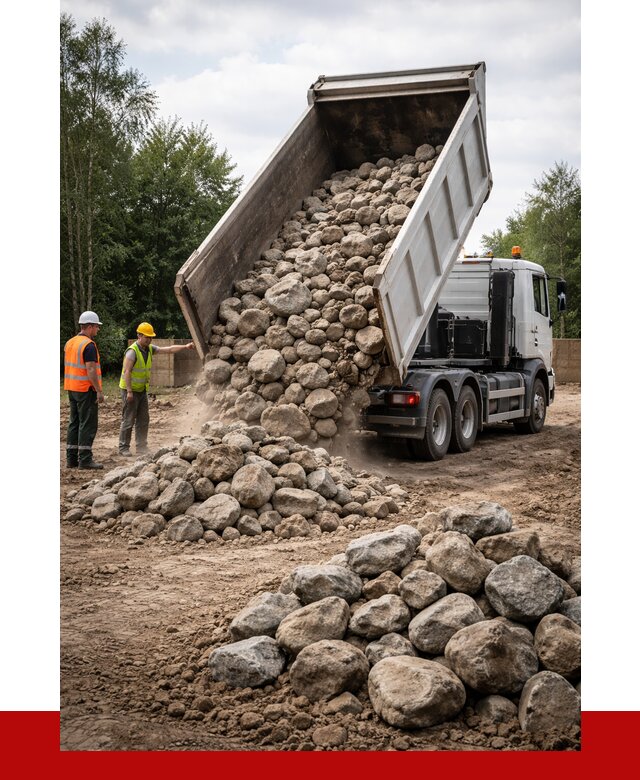Купить булыжник в Красноярске с доставкой от 4572 р. за куб | ПРОНЕРУДКрс