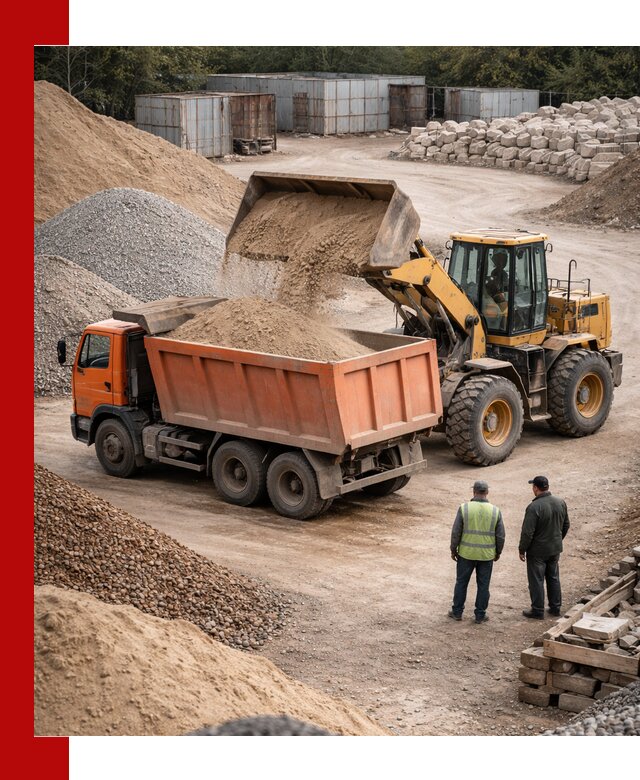 Доставка сыпучих смесей и смесей для стройки в Красноярске