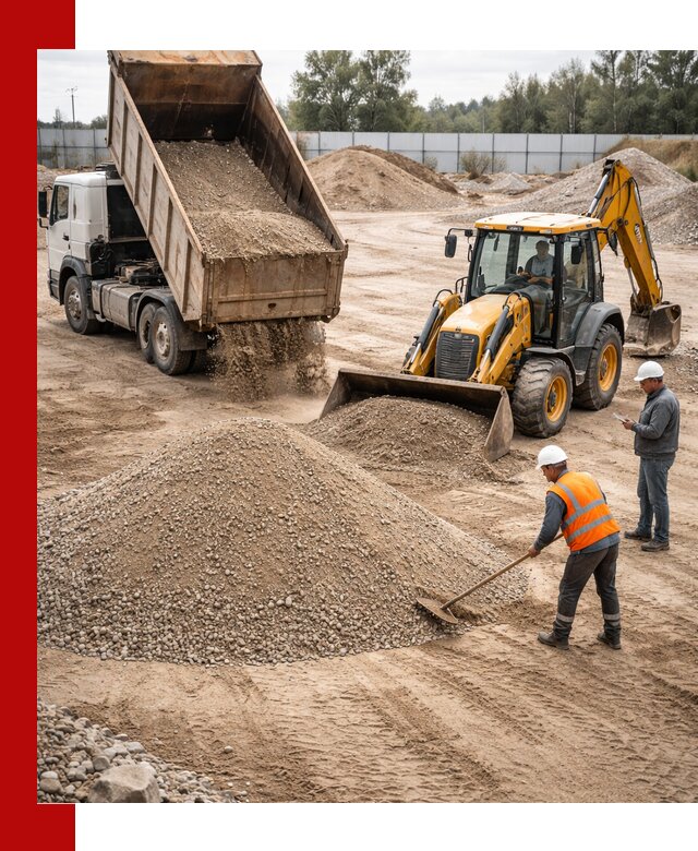 Поставка и доставка ПГС С4 в мешках и самосвалах в Красноярске