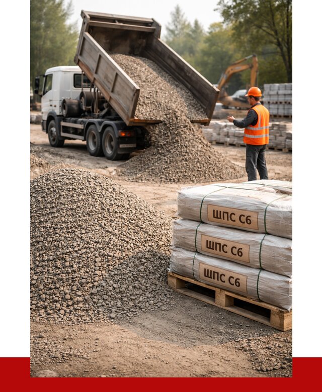 ЩПС С6 в Красноярске с доставкой от 2235 р. за куб | ПРОНЕРУДКрс