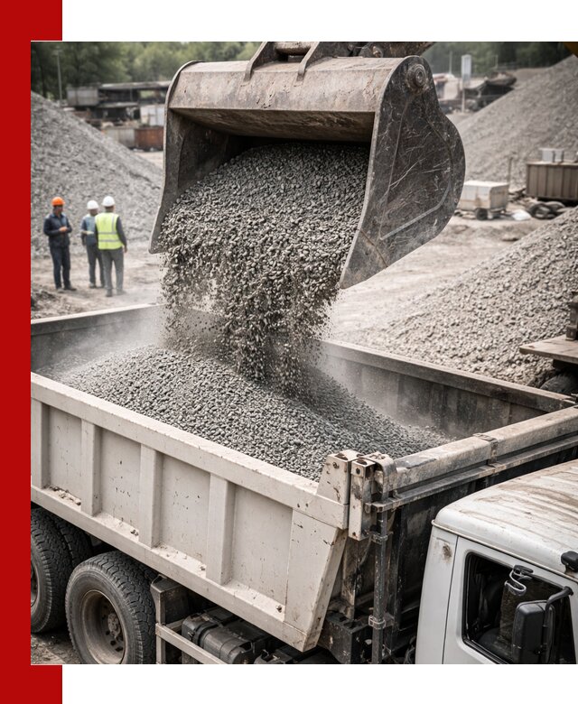 Отсев и крошка для строительства и дорожных работ в Красноярске