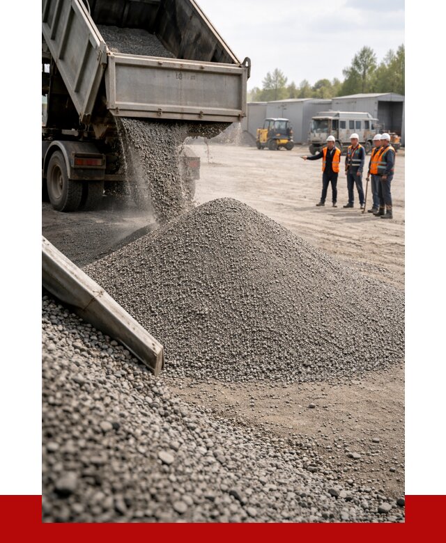 Гравийный отсев 0-5 в Красноярске от 1219 р. с доставкой | ПРОНЕРУДКрс