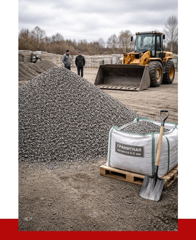 Купить гранитную крошку в Красноярске от 4877 р. с доставкой | ПРОНЕРУДКрс