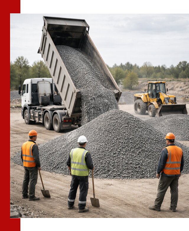 Доставка и продажа гранитной крошки в Красноярске
