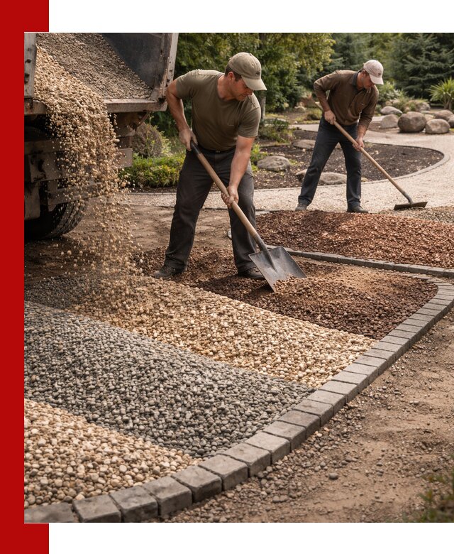 Декоративная крошка для ландшафта в Красноярске — продажа и доставка