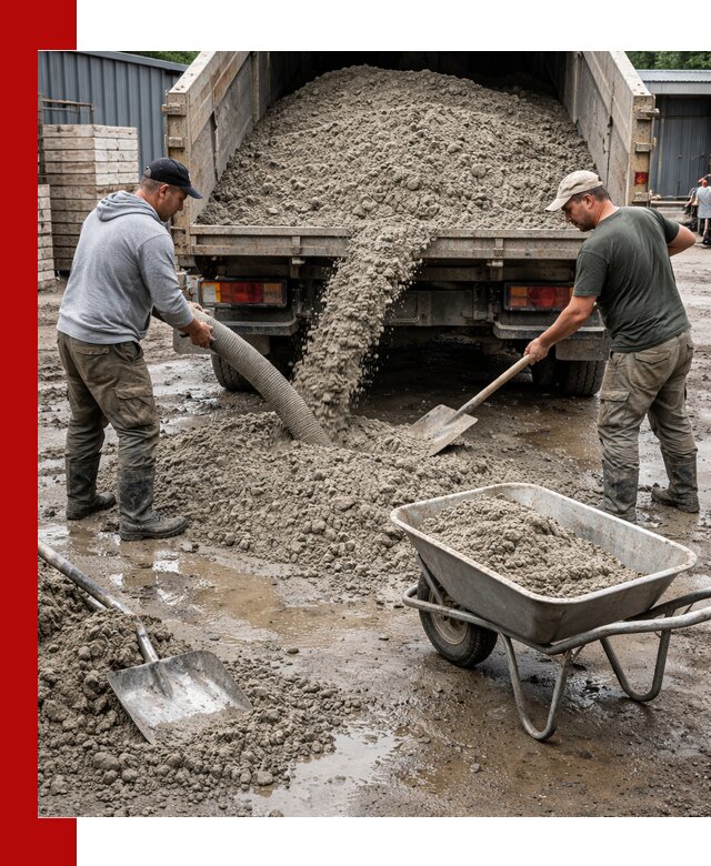 Цементно-песчаная смесь М150 доставка в Красноярске