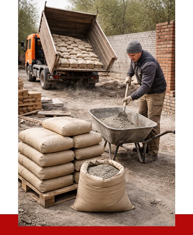 Купить сухую смесь для кладки в Красноярске от 1219 р. | ПРОНЕРУДКрс