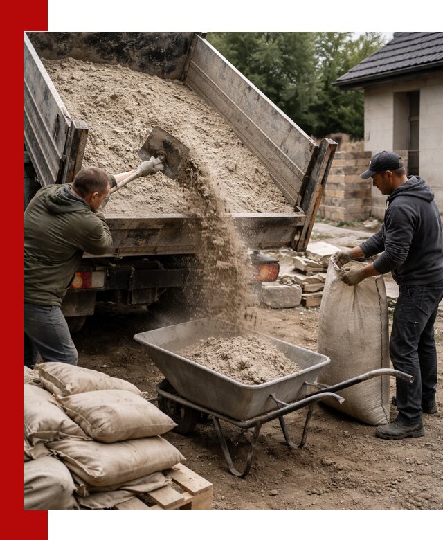 Качественная сухая смесь для кладки с доставкой в Красноярске