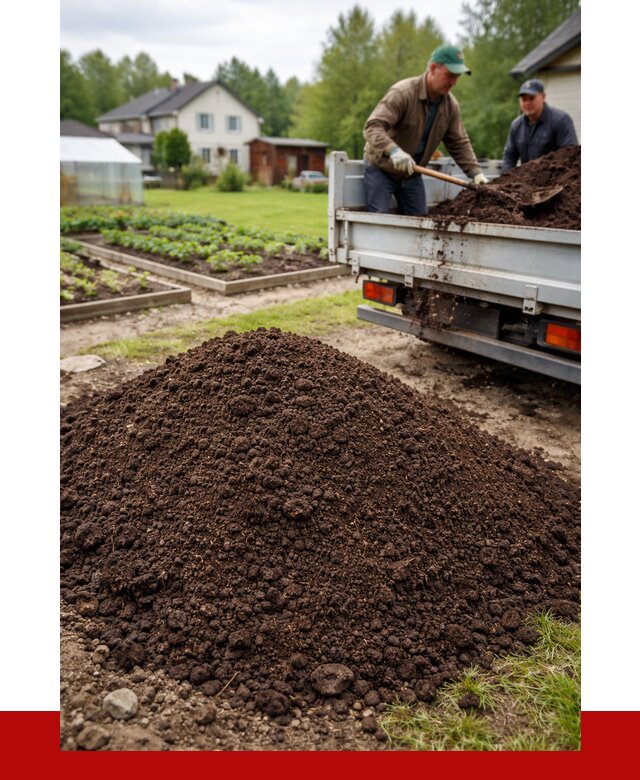 Плодородный грунт в Красноярске с доставкой от 4267 р. | ПРОНЕРУДКрс