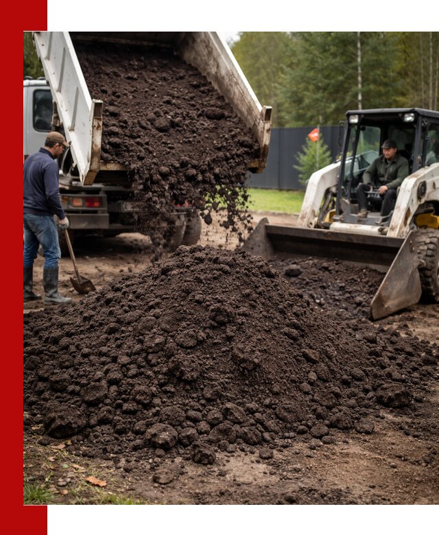 Плодородный грунт с доставкой в Красноярске для садов и огородов