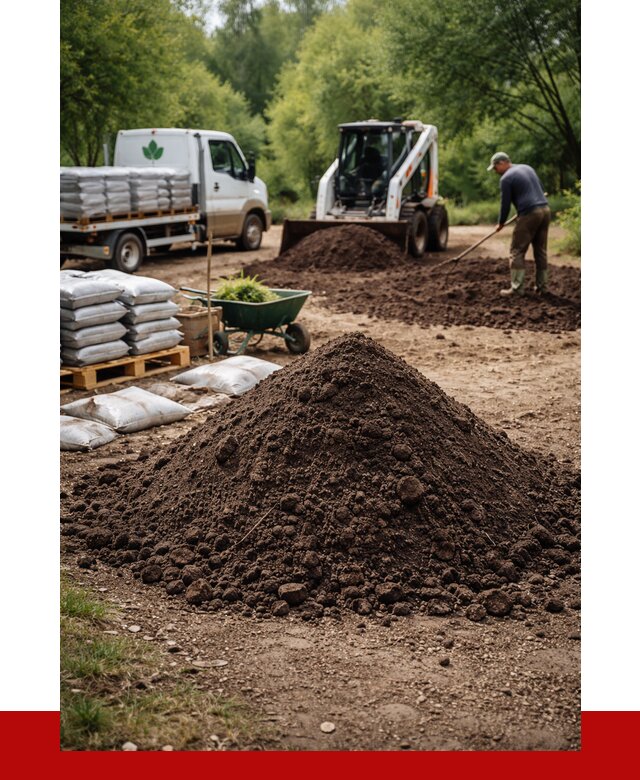 Грунт для озеленения с доставкой в Красноярске от 1829 р. | ПРОНЕРУДКрс