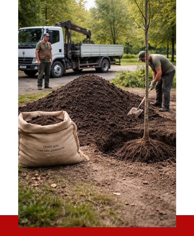 Грунт для посадки деревьев в Красноярске от 1219 р. | ПРОНЕРУДКрс
