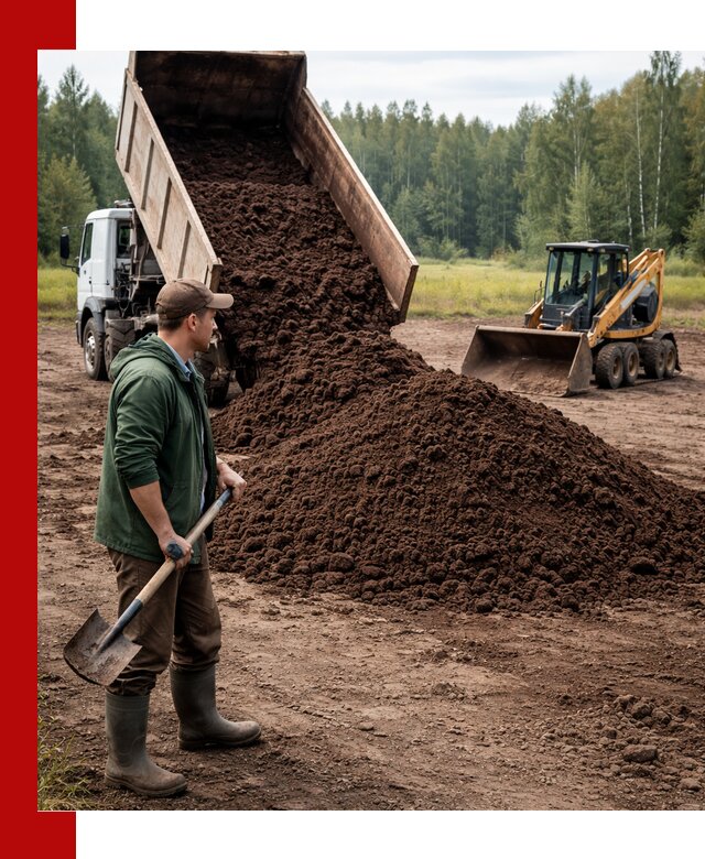 Купить верховой торф с доставкой в Красноярске для садоводства и растений