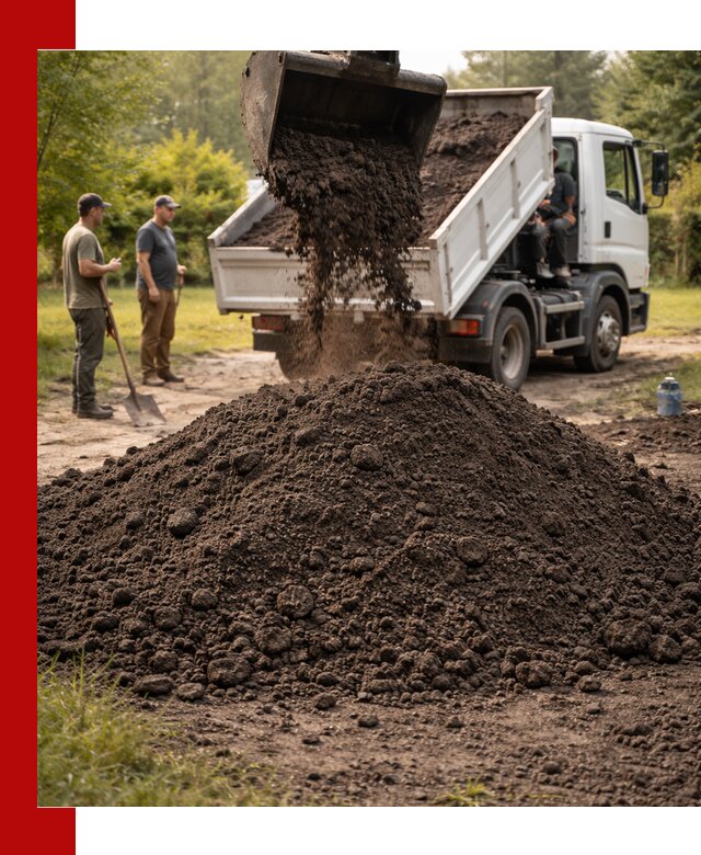 Доставка и продажа чернозема в Красноярске оптом и в розницу