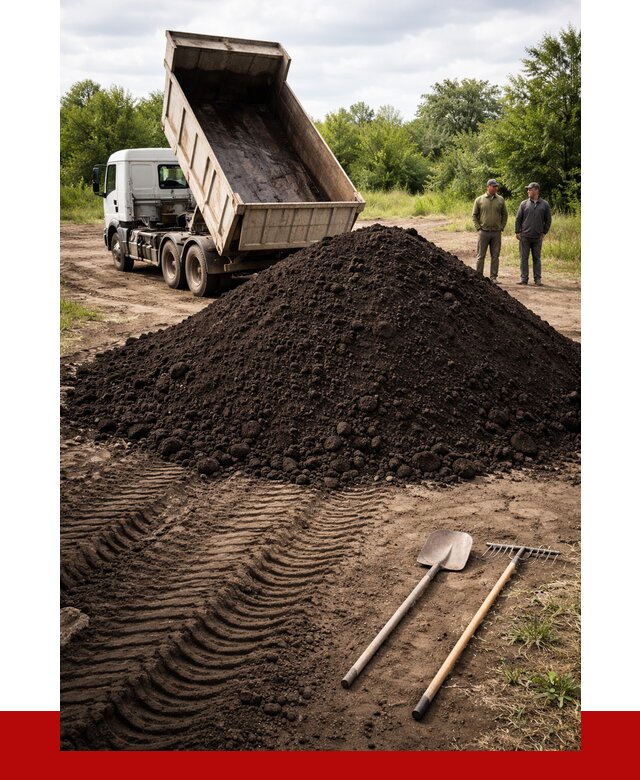 Купить чернозем навалом в Красноярске от 1219 р. за куб | ПРОНЕРУДКрс