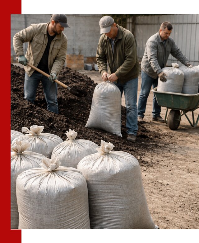 Купить чернозем в мешках с доставкой в Красноярске