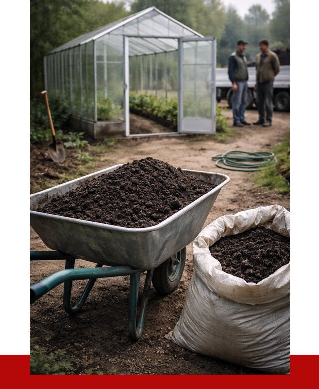 Чернозем для теплицы в Красноярске с доставкой от 1524 р. | ПРОНЕРУДКрс